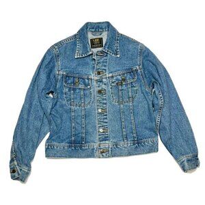 Vintage 60s 70s Lee Denim Union Made Trucker Jacket Size M